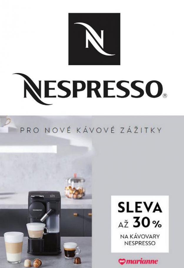 Sleva Az 30%. Nespresso (2021-10-01-2021-10-01)