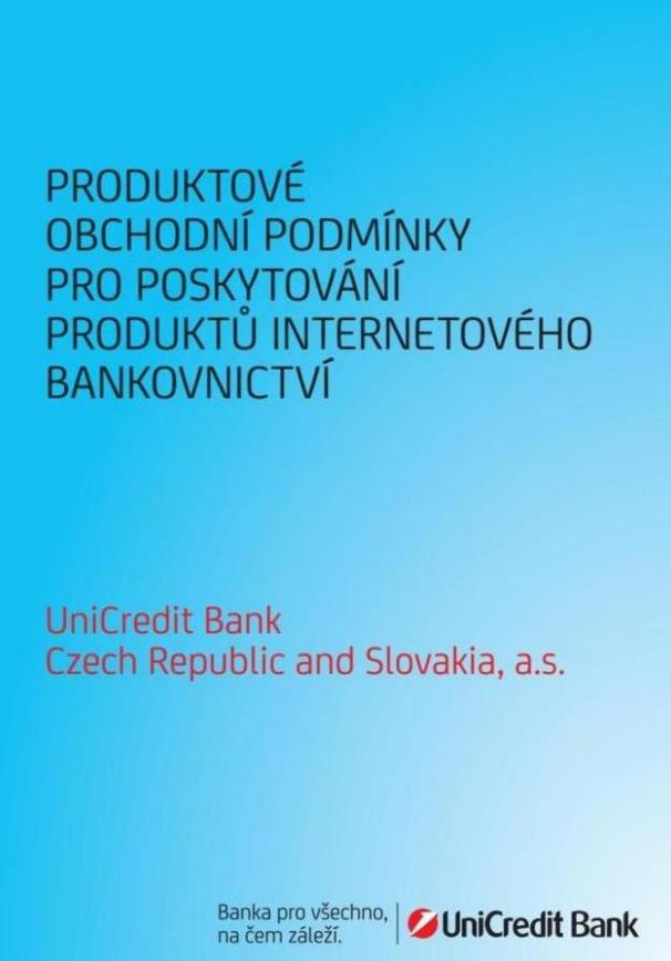 Produktové obchodní podmínky PB. Unicredit Bank (2022-02-18-2022-02-28)