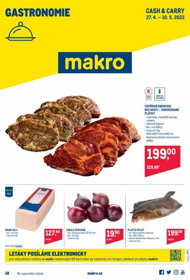 Gastronomie. Makro (2022-05-10-2022-05-10)