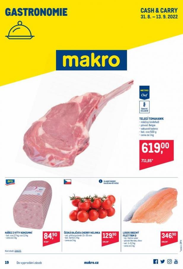 Gastronomie. Makro (2022-09-13-2022-09-13)