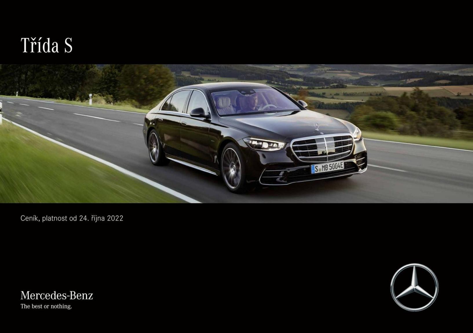 Cenik Třídy S. Mercedes Benz (2023-12-31-2023-12-31)