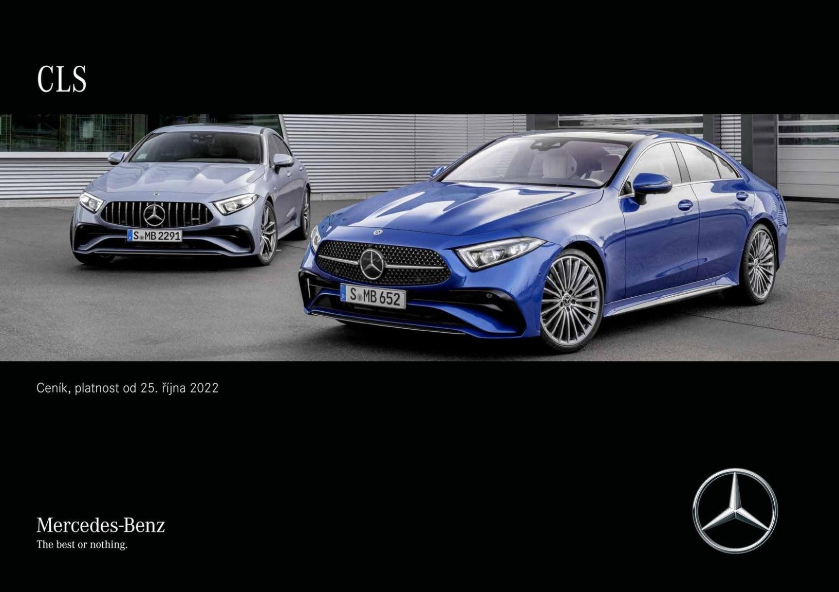 Cenik CLS Kupé. Mercedes Benz (2023-12-31-2023-12-31)
