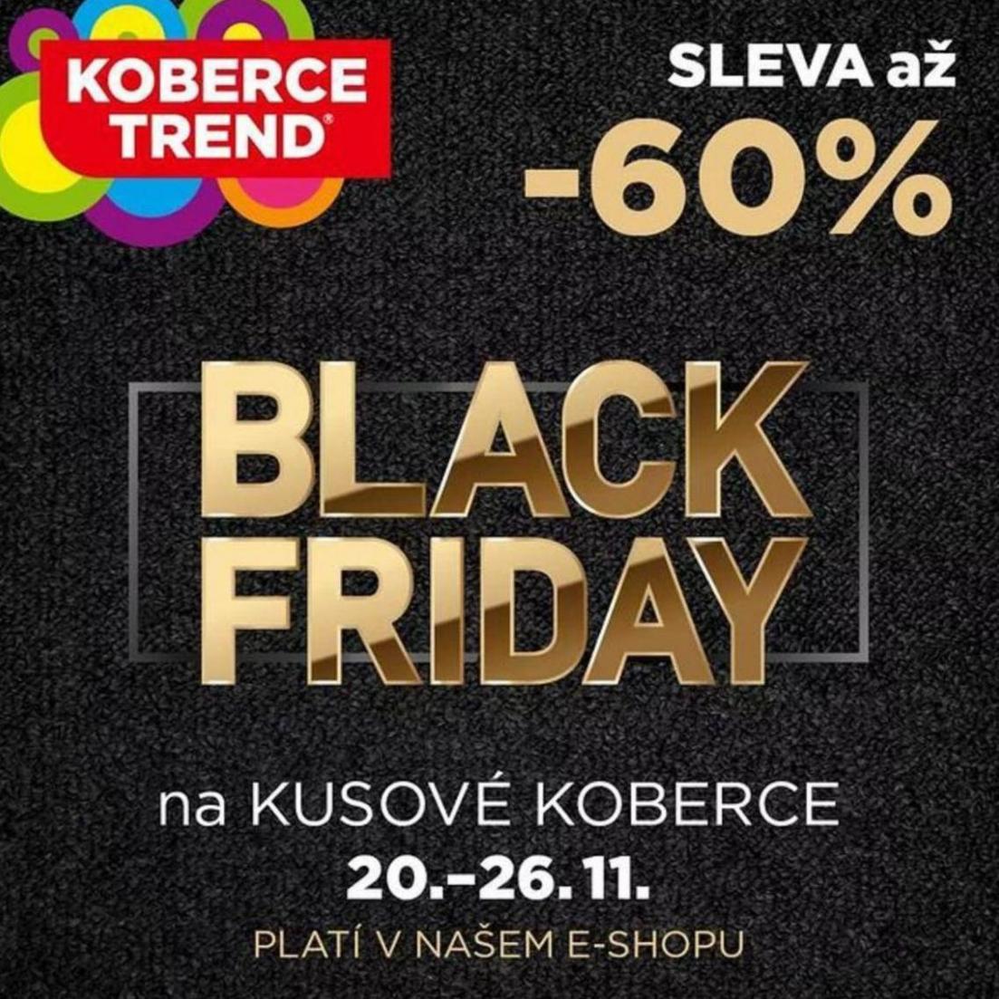 Koberce Trend Black Friday. Koberce Trend (2023-11-26-2023-11-26)
